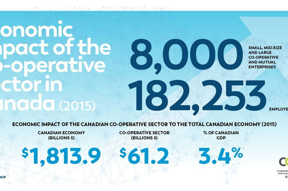 illustration: economic impact of cooperative sector